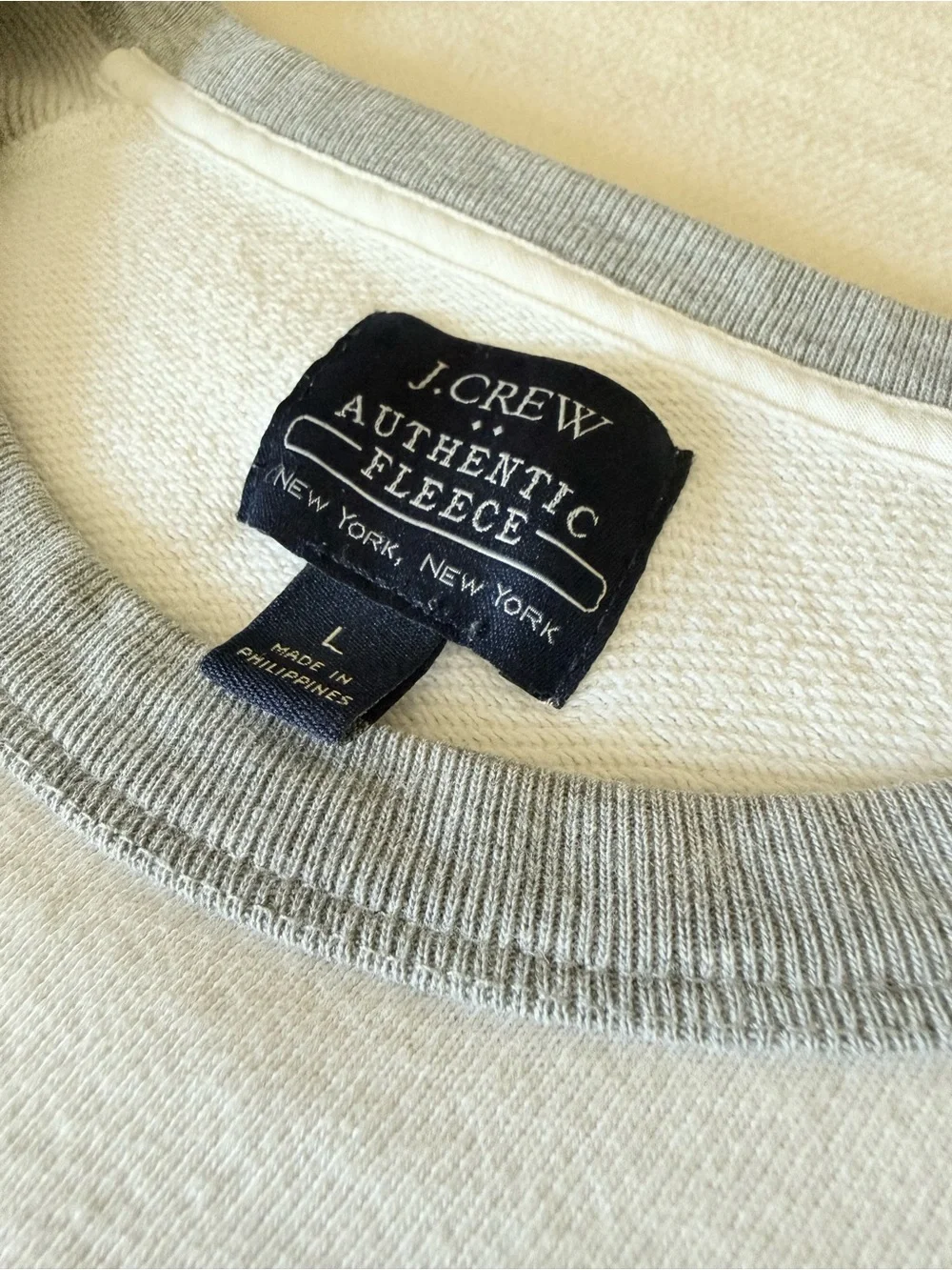 J. Crew classic crewneck